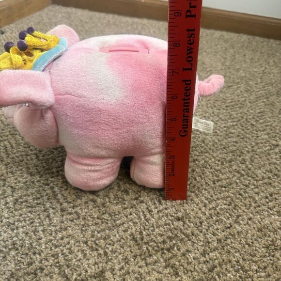 Dan Dee Piggy Bank Pink Princess Plush Stopper Collectors Choice - Picture 13 of 13